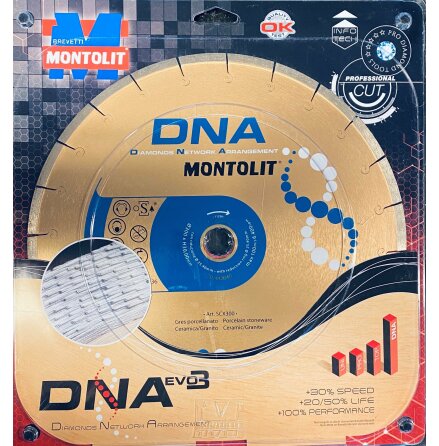 Diamantklinga Ø300 25,4/30mm, Montolit SCX300